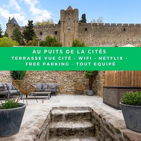 Au Puits De La Cite - Terrasse Vue Cite - Wifi Villa Carcassonne Eksteriør bilde