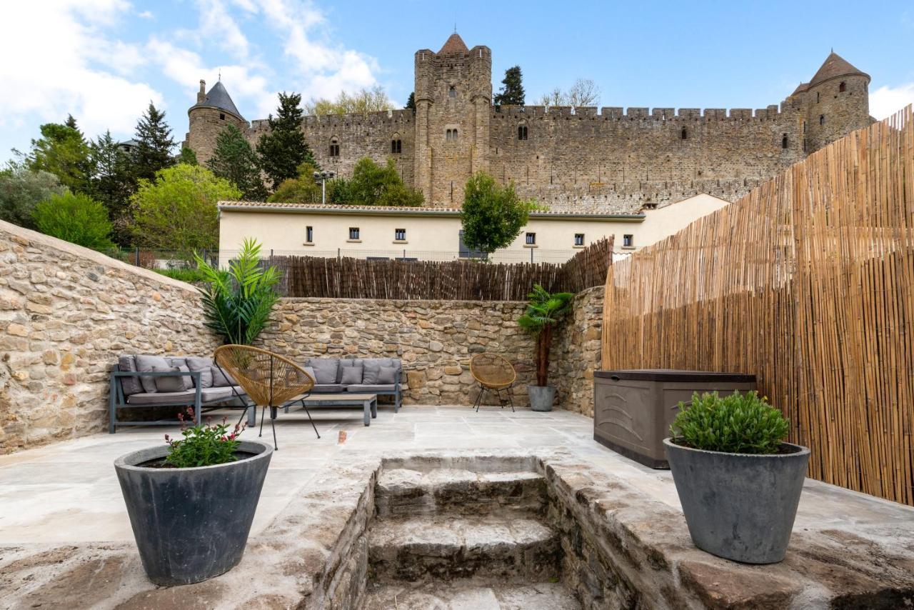 Au Puits De La Cite - Terrasse Vue Cite - Wifi Villa Carcassonne Eksteriør bilde