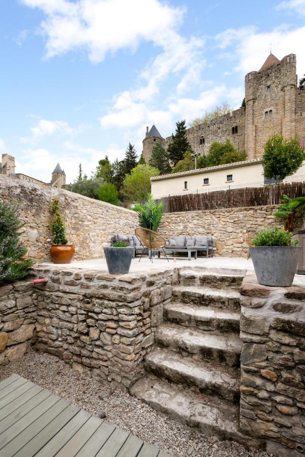 Au Puits De La Cite - Terrasse Vue Cite - Wifi Villa Carcassonne Eksteriør bilde
