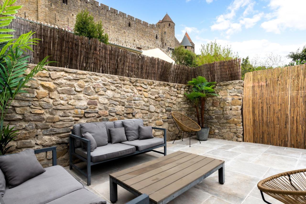 Au Puits De La Cite - Terrasse Vue Cite - Wifi Villa Carcassonne Eksteriør bilde