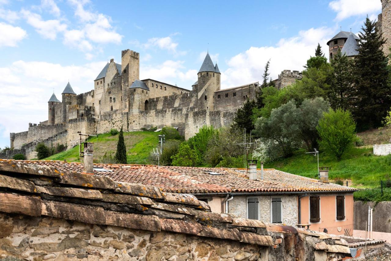 Au Puits De La Cite - Terrasse Vue Cite - Wifi Villa Carcassonne Eksteriør bilde